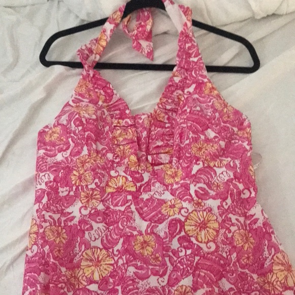 Lilly Pulitzer halter dress - Picture 1 of 2